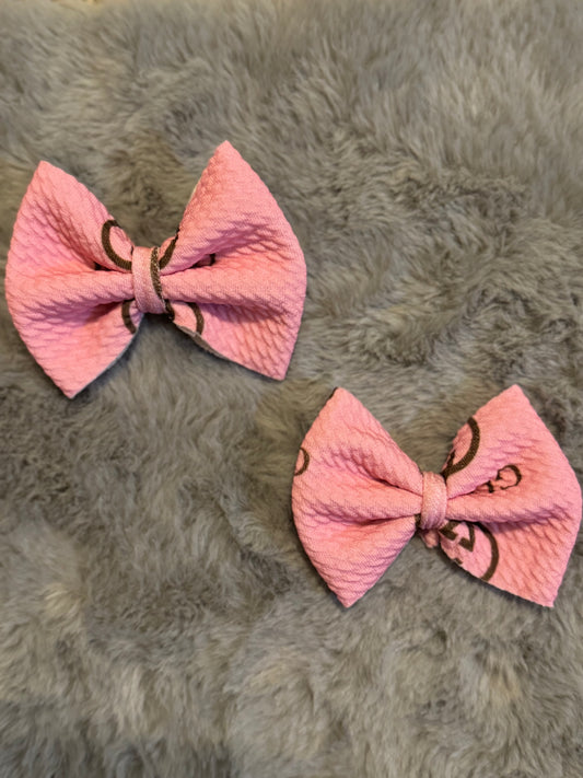 Pink Piggy Luxe Bows