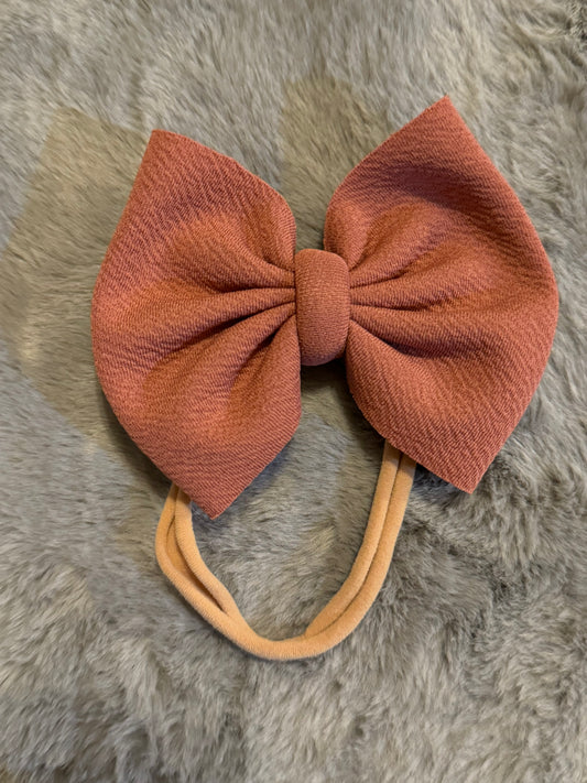 Mauve Dream Bow 4in