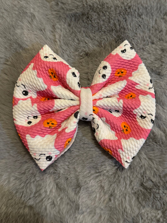 Boo-tiful Blush Bow 5in