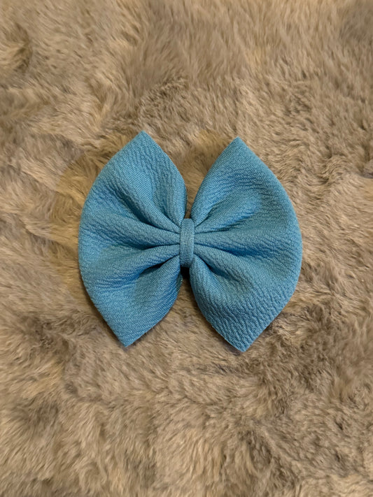 Blue Bliss Bow 4in