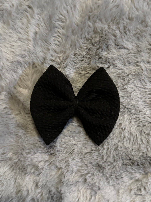 Midnight Elegance Bow 2in