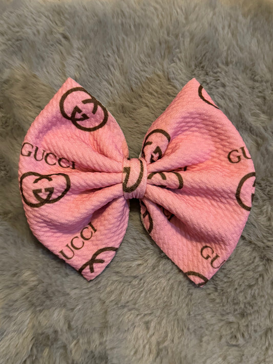 Pink Luxe Bow 5in